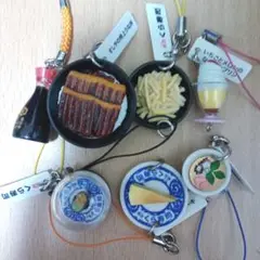 くら寿司　食べ物モチーフ ストラップセット