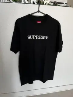 supreme flower logo tee S black シュプリーム 黒