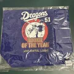 中日ドラゴンズ　京田陽太選手　新人王記念トートバッグおまとめ10％引