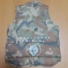 challenger(チャレンジャー ) ダウンベスト　迷彩 challenger(チャレンジャー ) ダウンベスト迷彩