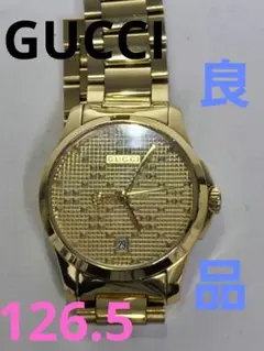 【GUCCI】Gタイムレス 126.5 YA126553 腕時計 レディース❗