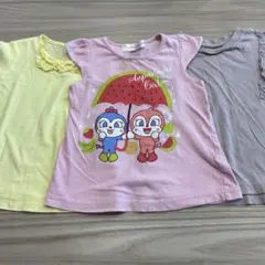 アンパンマンTシャツ入り 半袖Tシャツ3枚セット 90サイズ