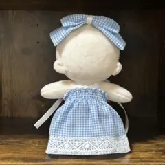 15cm無属性ぬいぐるみ用　ワンピース　リボン　セット
