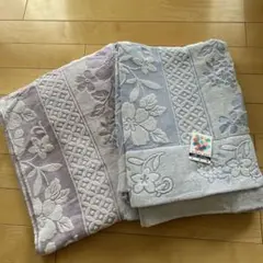 タオルケット シングルサイズ２枚組　150×200 綿100%