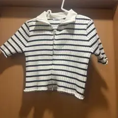 レトロガールＷジップニット