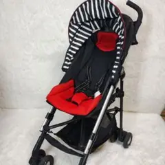 【美品】アップリカ　スティック プラス ベビーカー　インディビレッド