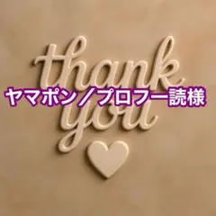 ヤマポン／プロフ一読様
