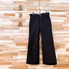 美品【デサント】チタンサーモ パンツ ゴルフ GOLF 発熱 防寒 秋冬 7 黒
