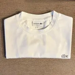 LACOSTE ラコステ　ホワイト Tシャツ Sサイズ　白ワニ　US Sサイズ3