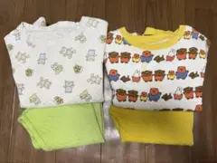 ユニクロ絵本コレクションミフィしろくまちゃんキルトパジャマ1102セット