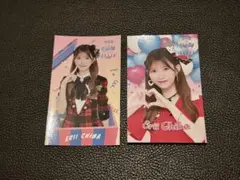 千葉恵里　AKB48 匿名配送　ステッカー２枚セット　ツアー愛知