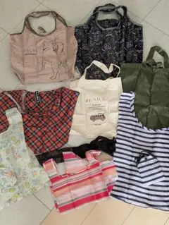 エコバッグ　まとめ売り　9点