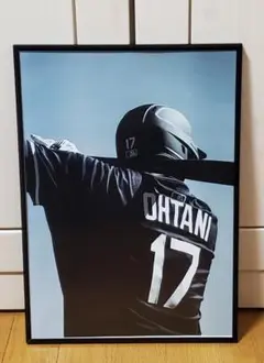 祝ドジャース大谷翔平 2024年MVP獲得！A3サイズポスターフレーム付き⑧