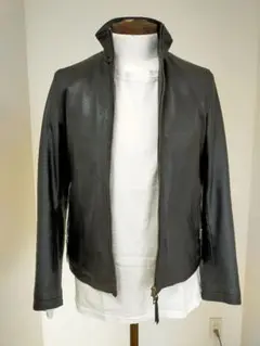 Harriss ハリス　メンズ　シングルライダース レザージャケット DSC06651_R.jpg