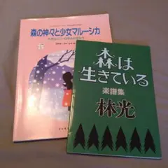 森は生きている 楽譜　林光 一二三書房 林光 オペラ 森は生きている 楽譜 スコア - メルカリ｜音楽・芸能