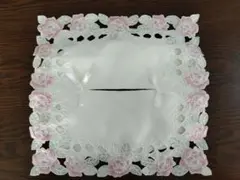 ami-brugge ティッシュボックスカバー バラ柄