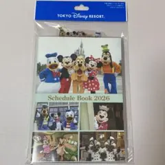 ディズニーリゾート　カレンダー　スケジュール帳　2026