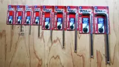 【新品】藤原産業　ボールポイント　六角レンチ　９本セット