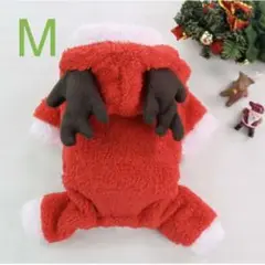 犬服 クリスマス サンタ トナカイ Mサイズ 小型犬 コスプレ 着ぐるみ 人気