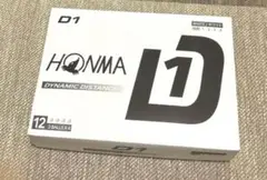 【新品】ホンマ　D1 ゴルフボール　12球