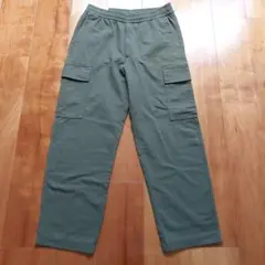 UNIQLO ジャージーイージーカーゴパンツ Sサイズ オリーブ