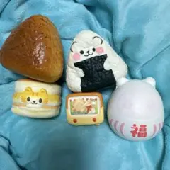 BLOOM スクイーズ おにぎり　パンケーキ　だるま　テレビ