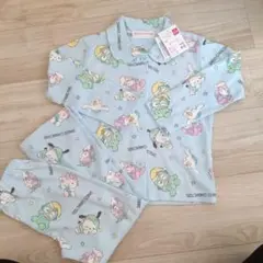 ★新品タグ付★サンリオキャラクター パジャマ 水色　110