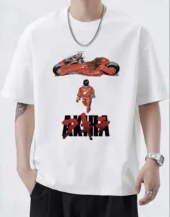 AKIRA tシャツ ホワイト M