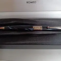 ロメオ　ナンバー3 No.3 ボールペン　細軸　箱あり　ROMEO　名入り