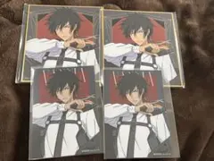reborn まるくじ 中吉 ミニ色紙 ブロマイド XANXUS 4点セット