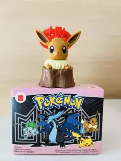 マクドナルドハッピーセット　ポケモン　第2弾　イーブイのシャカシャカキーホルダー