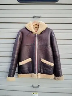 美品 RAF IRVIN タイプ ムートンボア フライトジャケット ボマー 美品 RAF IRVIN タイプ ムートンボア フライトジャケット ボマー