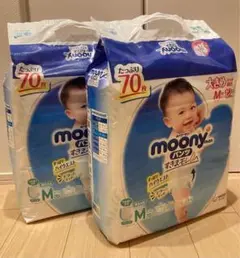 ムーニー おむつ パンツM つかまり立ち 70枚