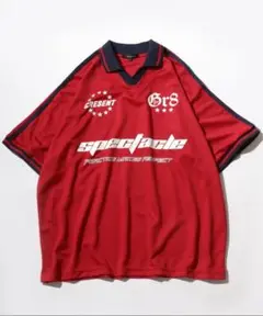 サッカーユニフォームデザイン ポロネック半袖Tシャツ　Salong hameu