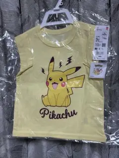 Pikachu イエロー Tシャツ 80サイズ