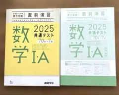 【新品・未使用】2025 共通テスト対策　直前演習　数学Ⅰ・A ベネッセ