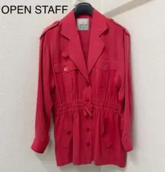 ★シルクジャケット★ OPEN STAFF