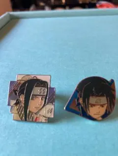 ハク うちはサスケ　ピンバッジ ピンズ NARUTO
