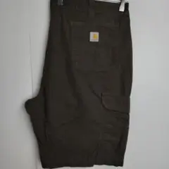 カーハート サイズ44 ワークパンツ カーゴパンツ ハーフパンツ カーキ