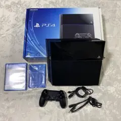 PlayStation4 本体 500GB ブラック ゲームソフト付き