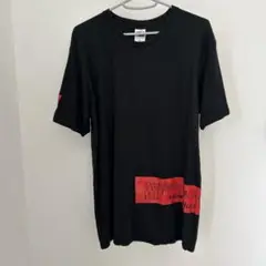 Daluc Standard XL Tシャツ 黒 赤プリント