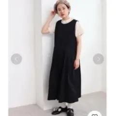 parich ノースリーブワンピース　ブラック