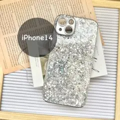 未使用 iPhone14ケース キラキラ ラメ 可愛い