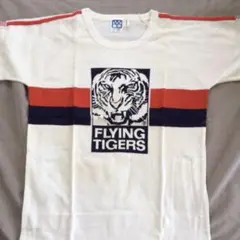 フライングタイガーライン　Tシャツ　古着　貨物航空　トラ柄