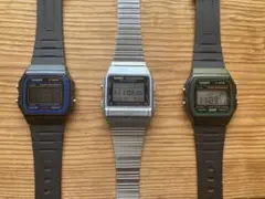 CASIO デジタル腕時計 3点セット