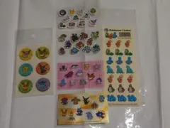 ポケモン☆ドール シール ピカチュウ イーブイ ブラッキー ルカリオ ルギア