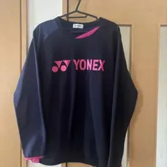 YONEX 長袖ウォームアップウェア ネイビー/ピンク　美品⭐︎