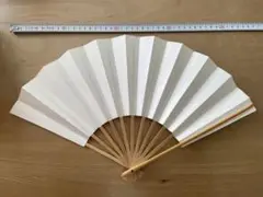 扇子 白無地