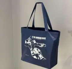 THE GUNDAM BASE エコバッグ ネイビー