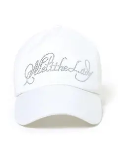 melt the lady basic logo cap グレー melt the lady basic logo cap キャップ